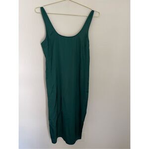 ABERCROMBIE & FITCH Emerald Green Slip Dress Size Small NWT
